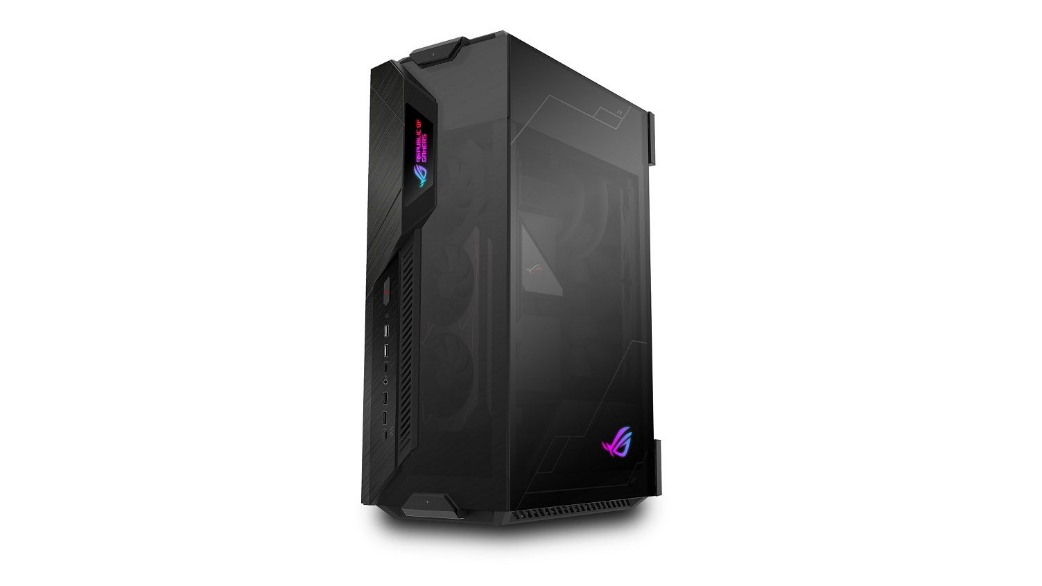 2020 red dot product design award，ROG Z11，Chassis，Of aluminium and hardened glass，