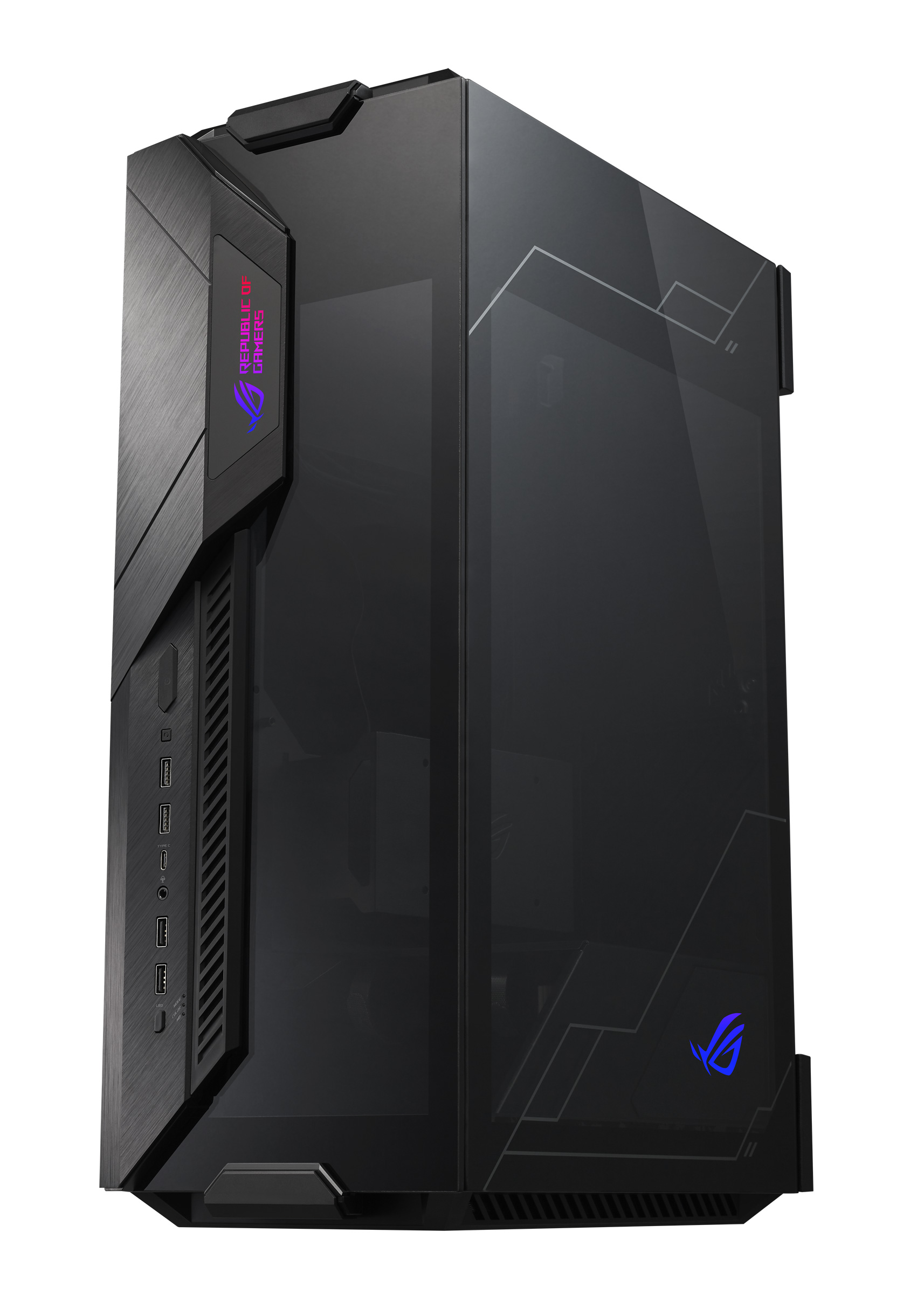 2020 red dot product design award，ROG Z11，Chassis，Of aluminium and hardened glass，