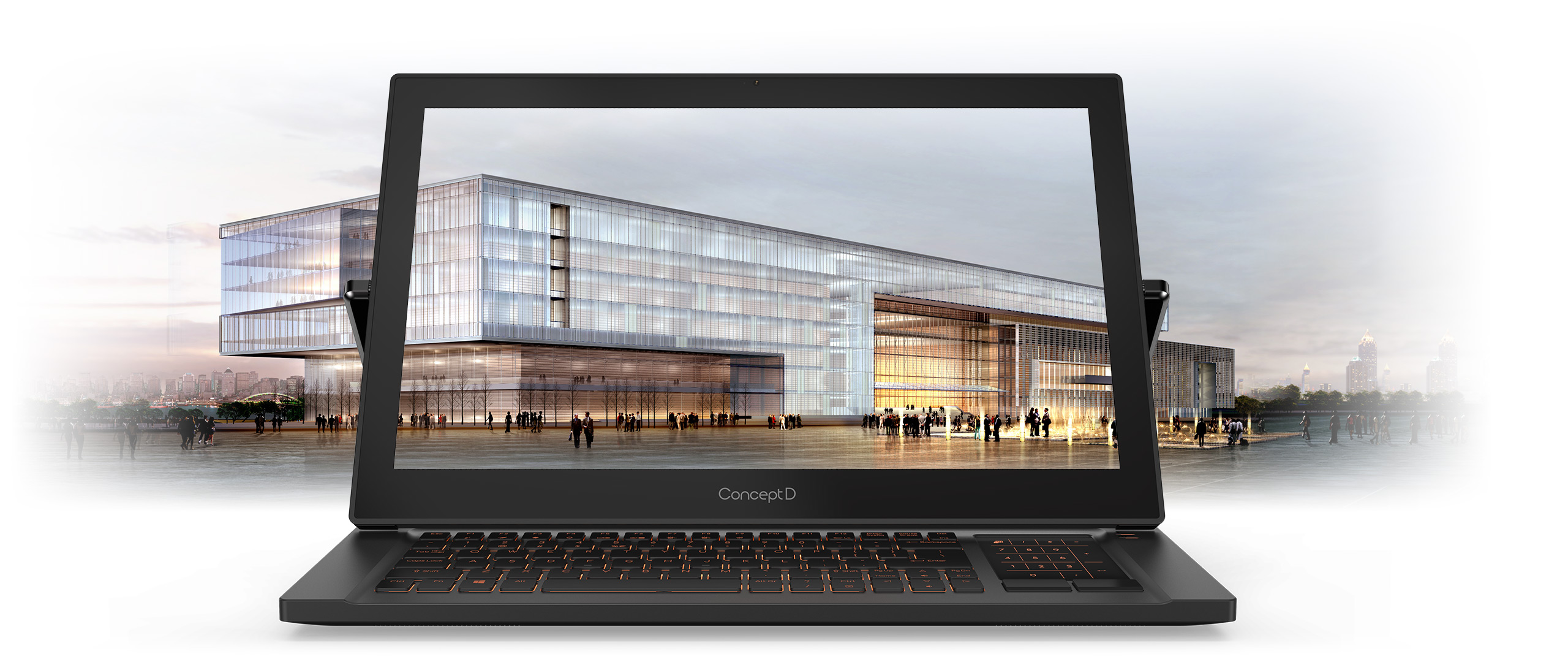 2020 red dot product design award，ConceptD 9 Series，Pen electricity，Rotate 180 °，Pen input，