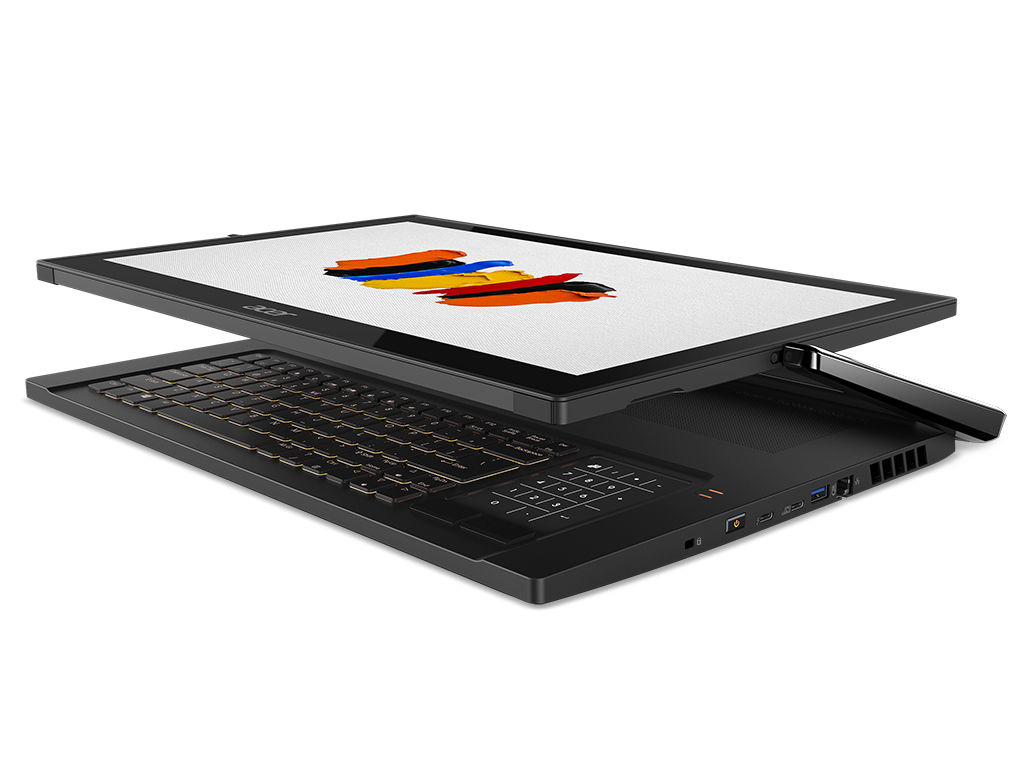 2020 red dot product design award，ConceptD 9 Series，Pen electricity，Rotate 180 °，Pen input，