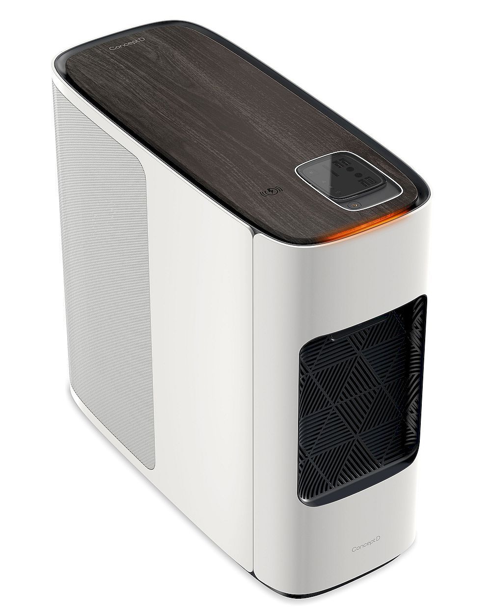 2020 red dot product design award，ConceptD 700，host，be quiet，Wireless charging，