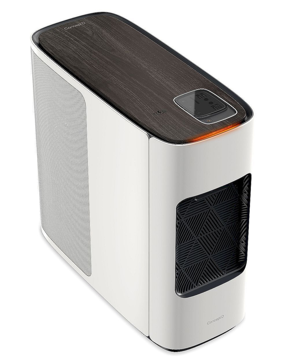 2020 red dot product design award，ConceptD 700，host，be quiet，Wireless charging，