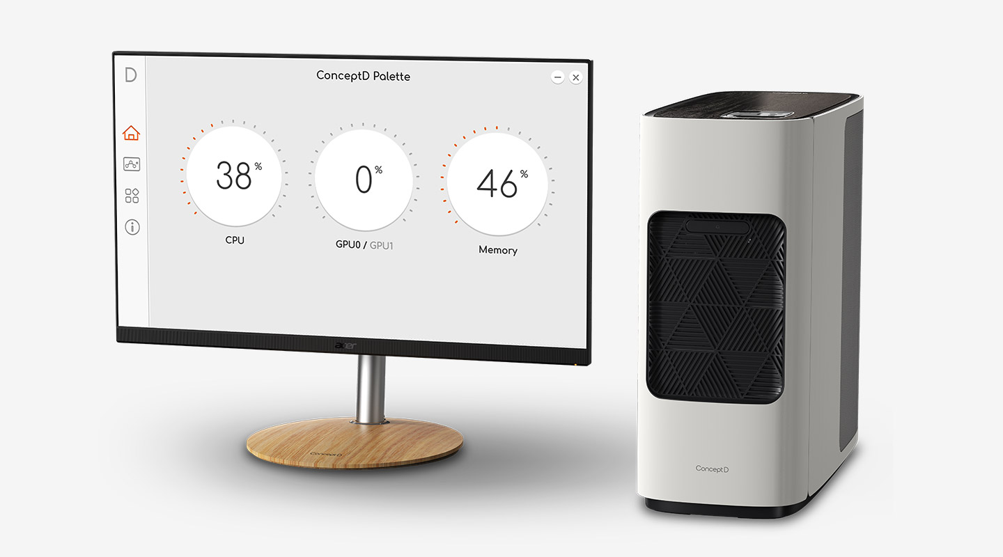 2020 red dot product design award，ConceptD 700，host，be quiet，Wireless charging，