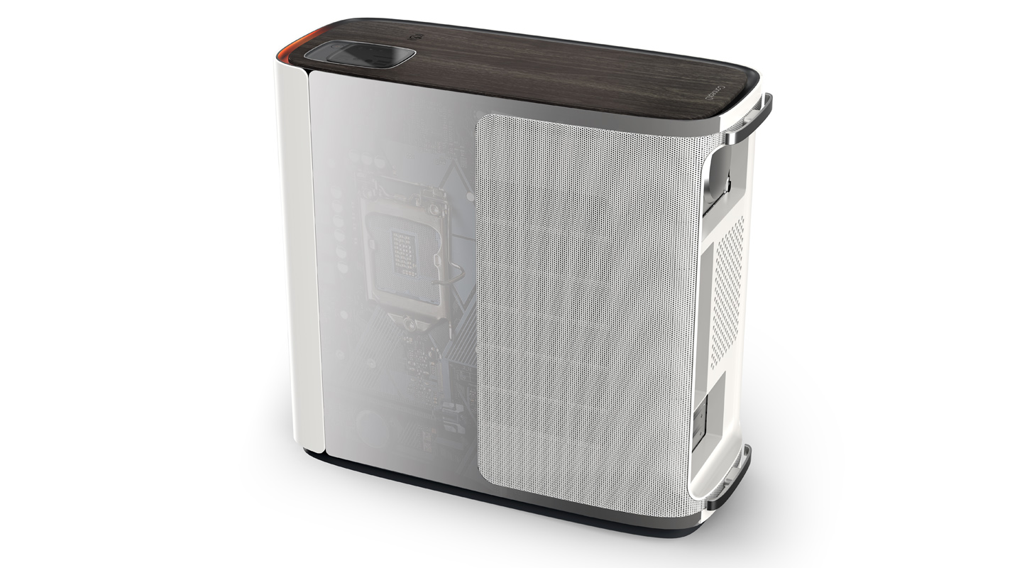 2020 red dot product design award，ConceptD 700，host，be quiet，Wireless charging，