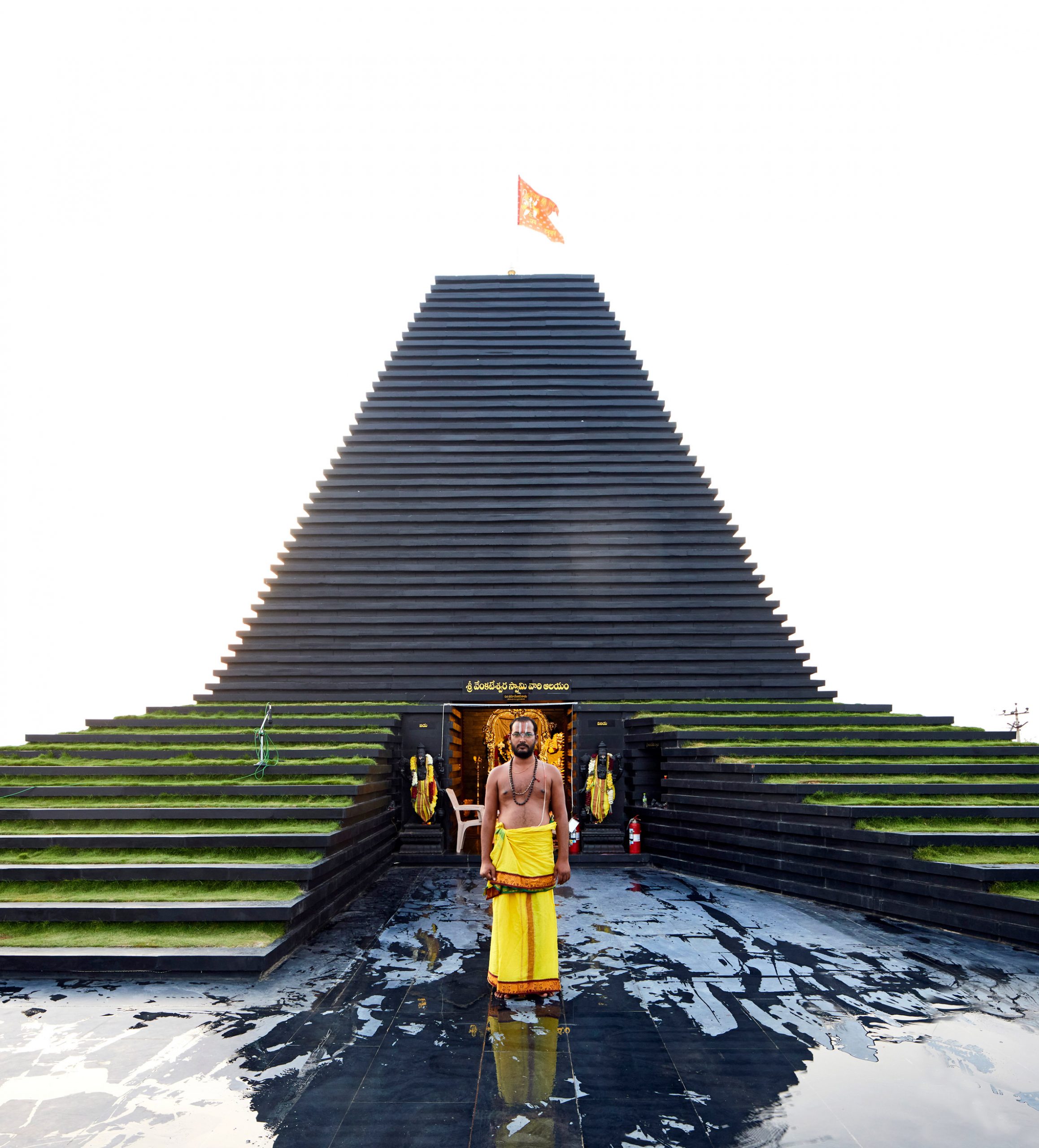 寺庙,印度,阶梯式,石灰石,现代