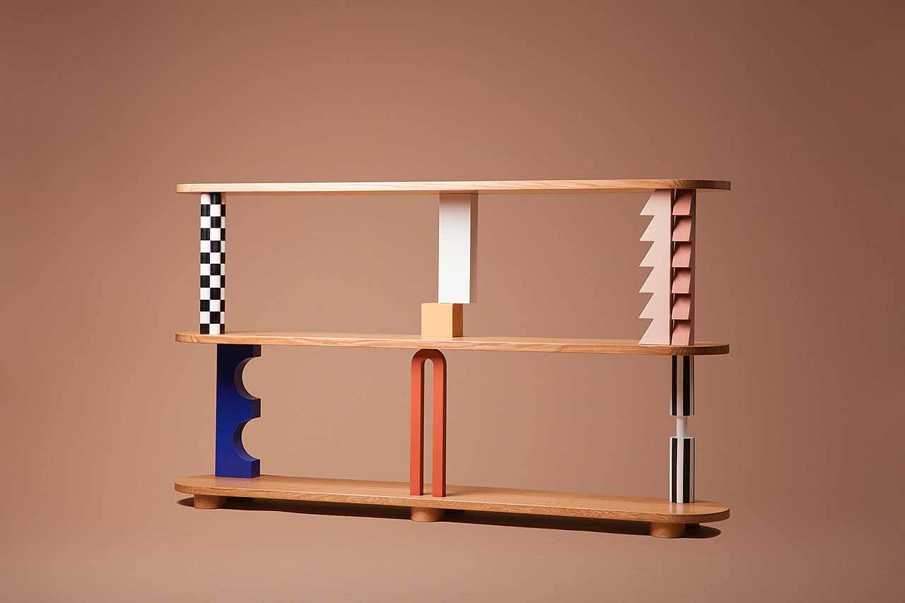 bookshelf，abstract，practical，Rich color，