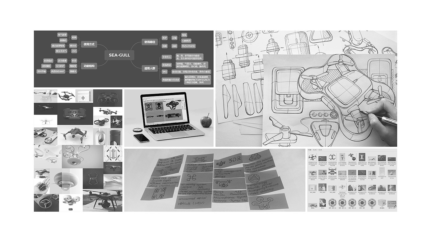 sample reels，product design，industrial design，UAV，Keyshot rendering，