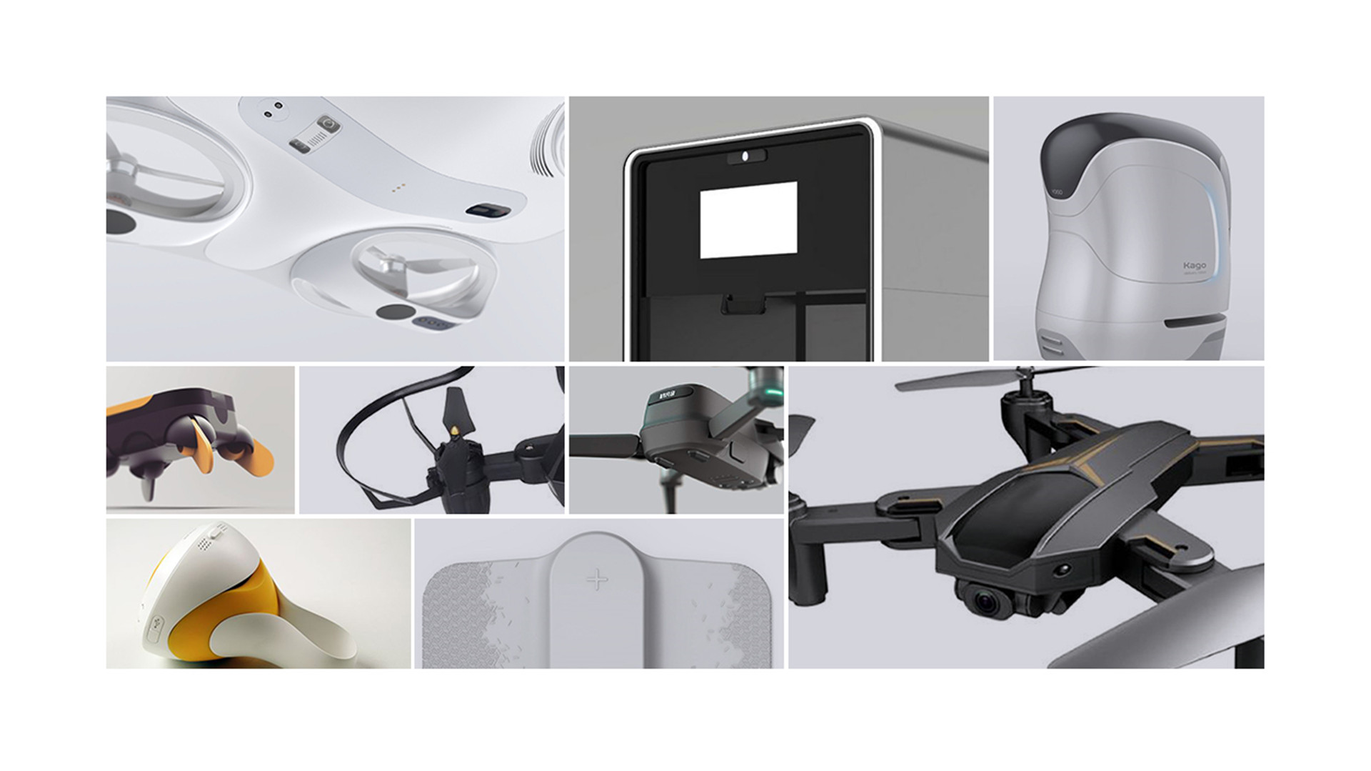 sample reels，product design，industrial design，UAV，Keyshot rendering，