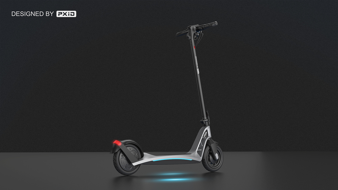 Scooter，Scooter design，Electric scooter，Design of electric scooter，Electric vehicle design，Design of transportation tools，pxid，