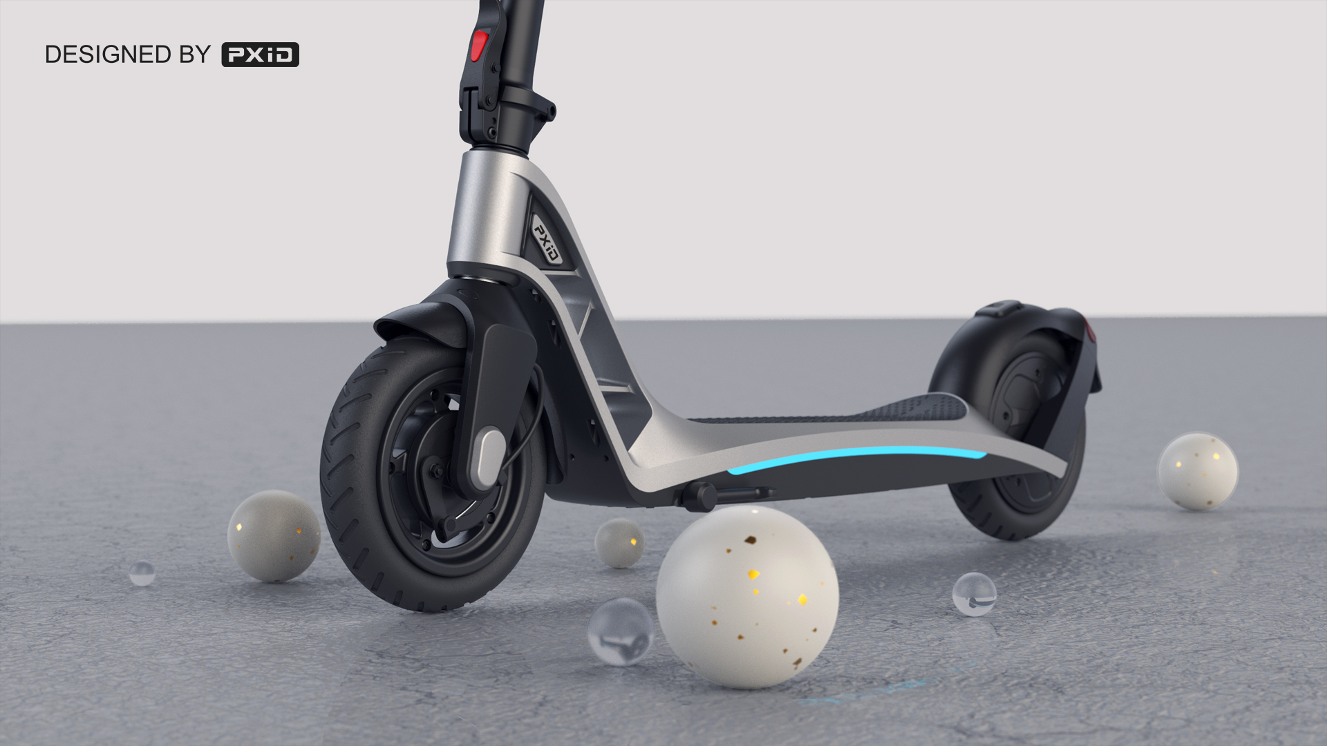 Scooter，Scooter design，Electric scooter，Design of electric scooter，Electric vehicle design，Design of transportation tools，pxid，