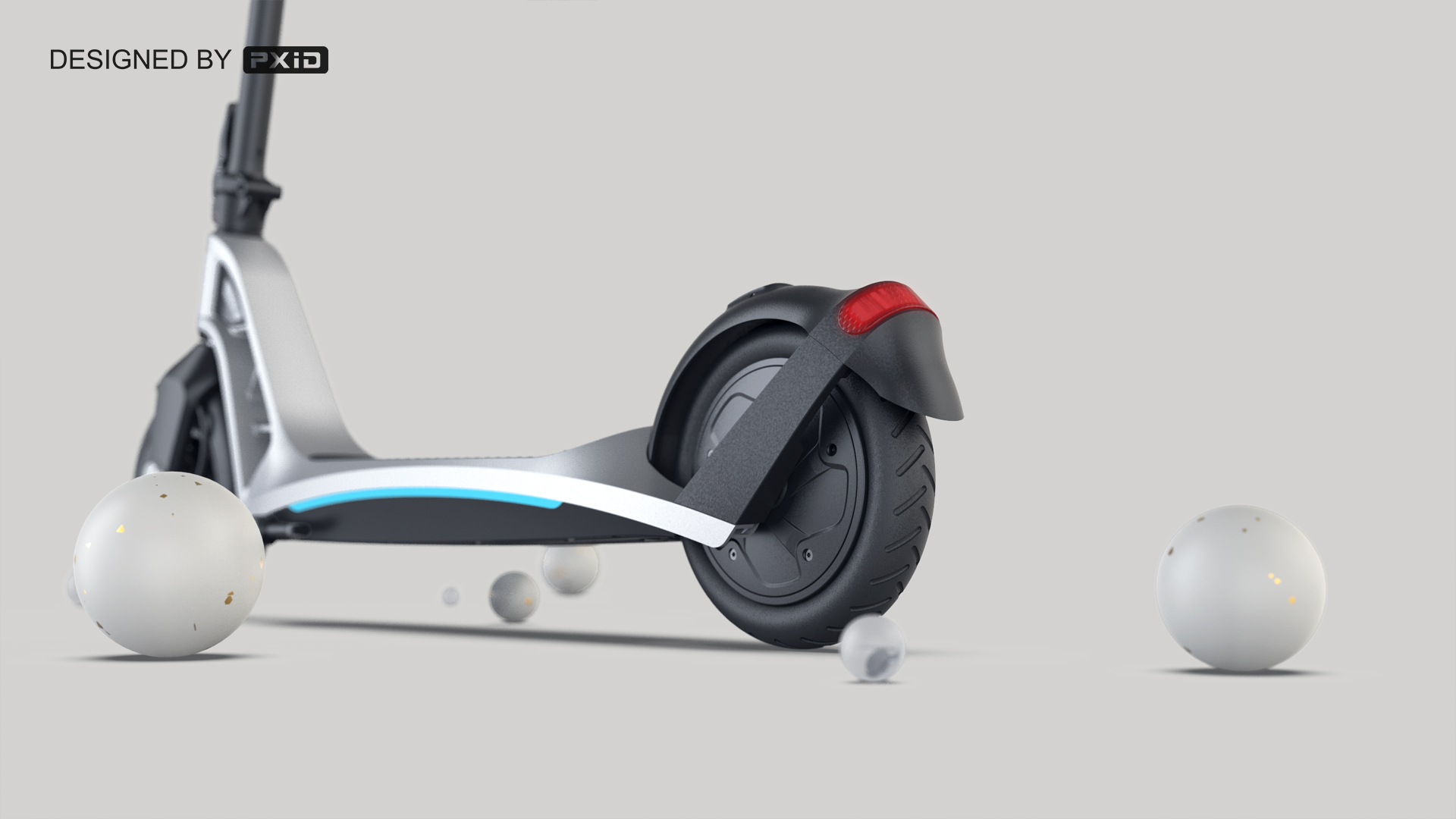 Scooter，Scooter design，Electric scooter，Design of electric scooter，Electric vehicle design，Design of transportation tools，pxid，