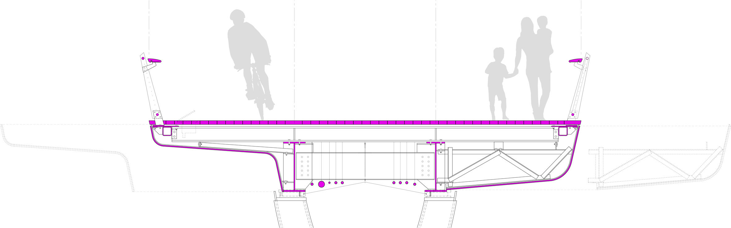 Footbridge，Architecture，Stepped，