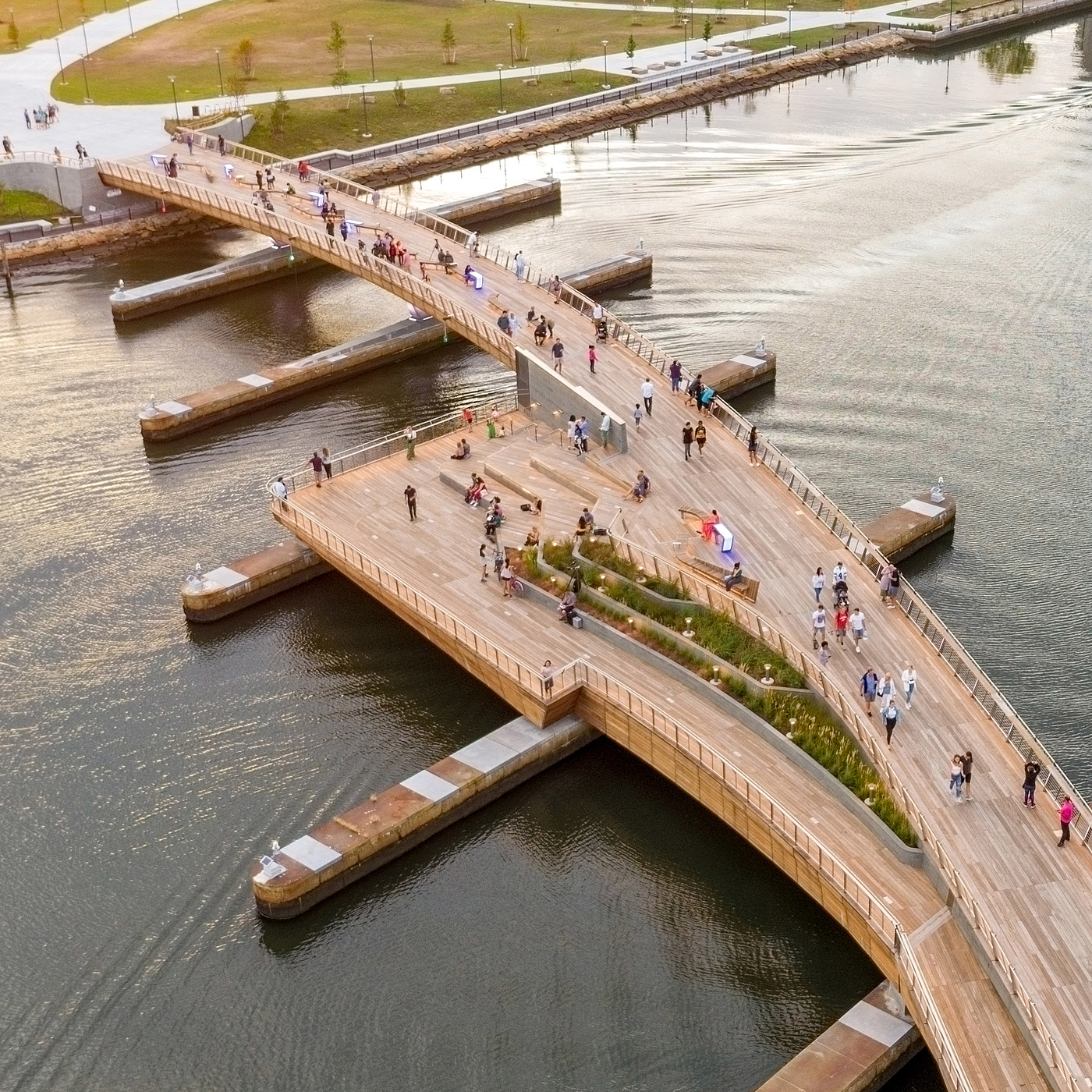 Footbridge，Architecture，Stepped，