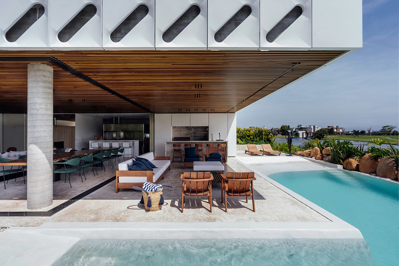 Architecture，Glass，Hollowed out，window shades，Interior design，