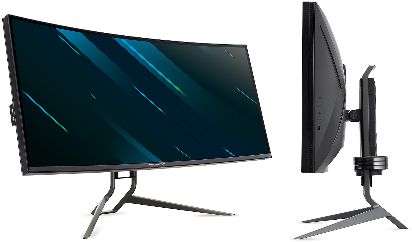 2020 red dot product design award，Predator X38，monitor，E-sports，curved surface，