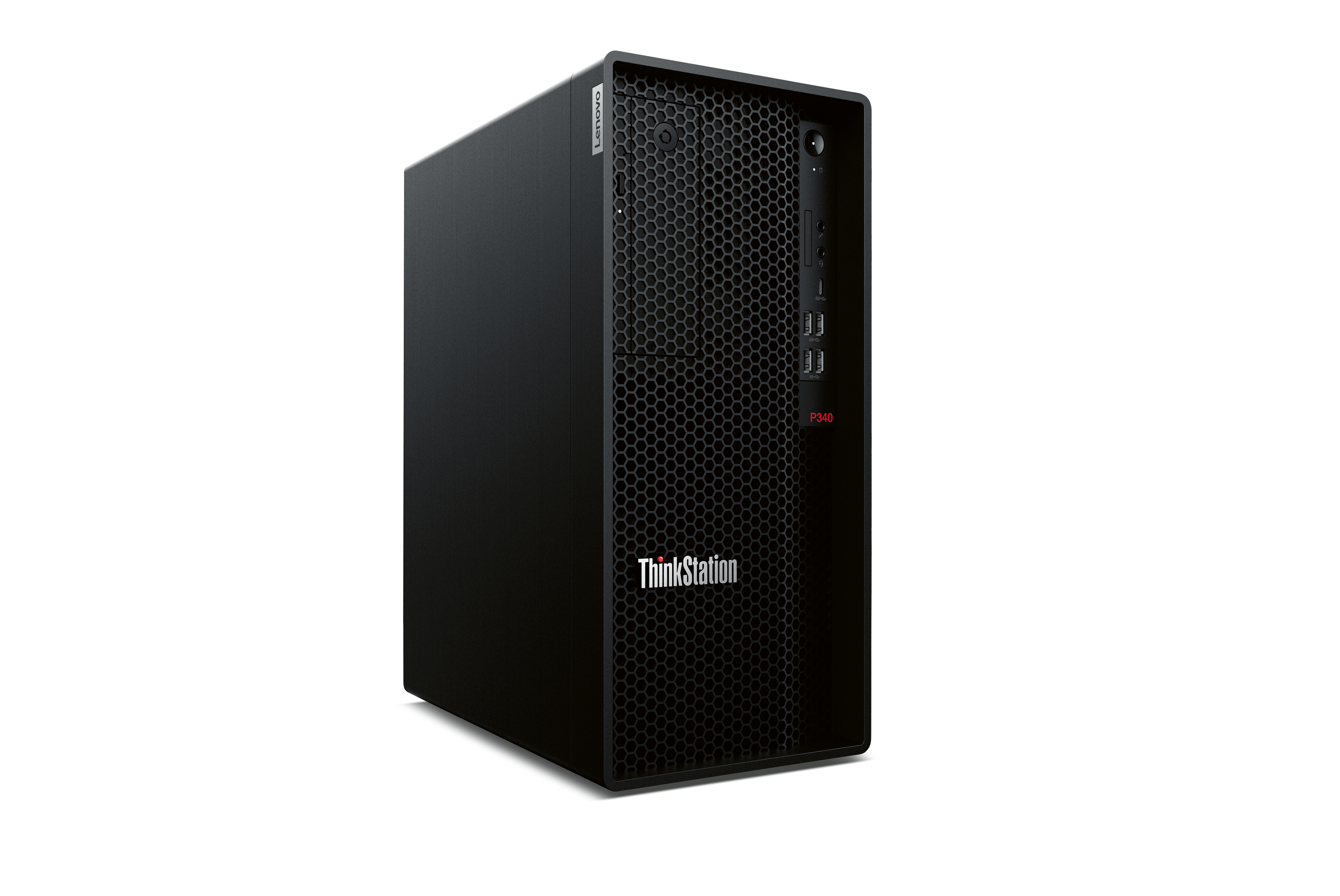 2020 red dot product design award，ThinkStation P340，host，black，