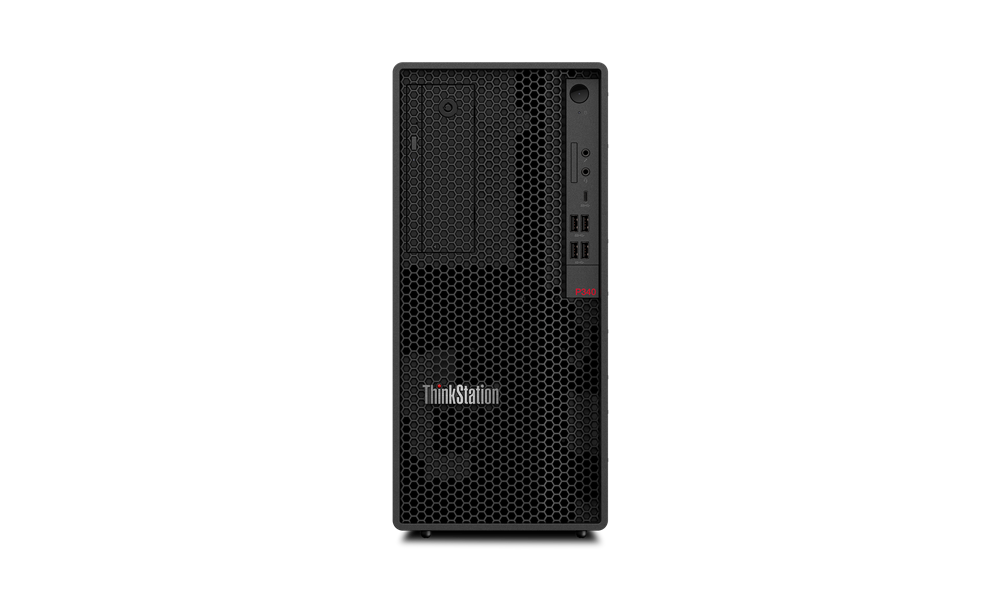 2020 red dot product design award，ThinkStation P340，host，black，