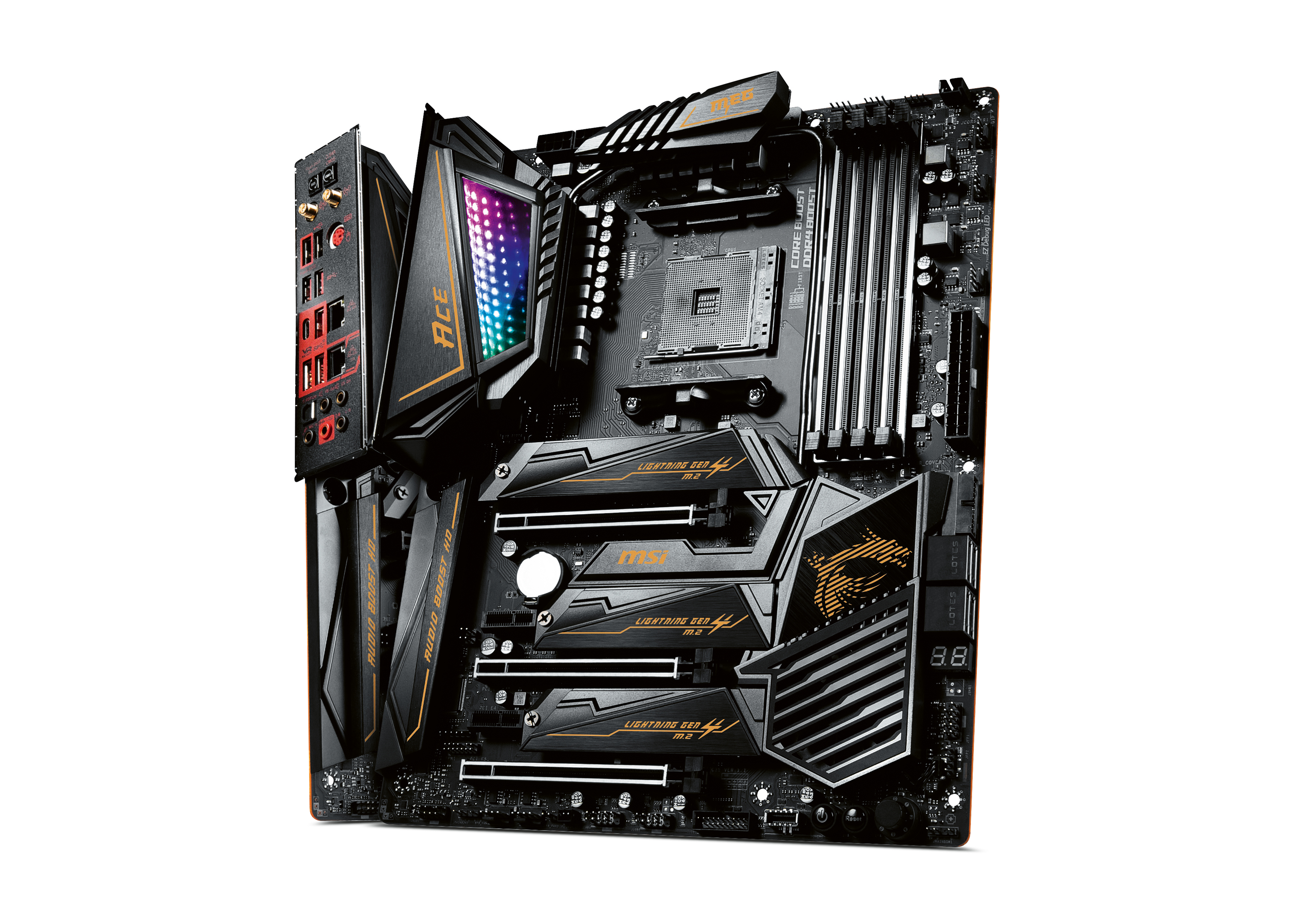 2020 red dot product design award，MEG X570 ACE，a main board，Audio Boost HD，