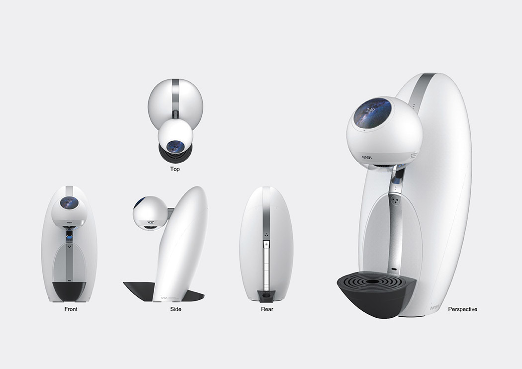 Coffee machine，product design，industrial design，Simplicity，fashion，