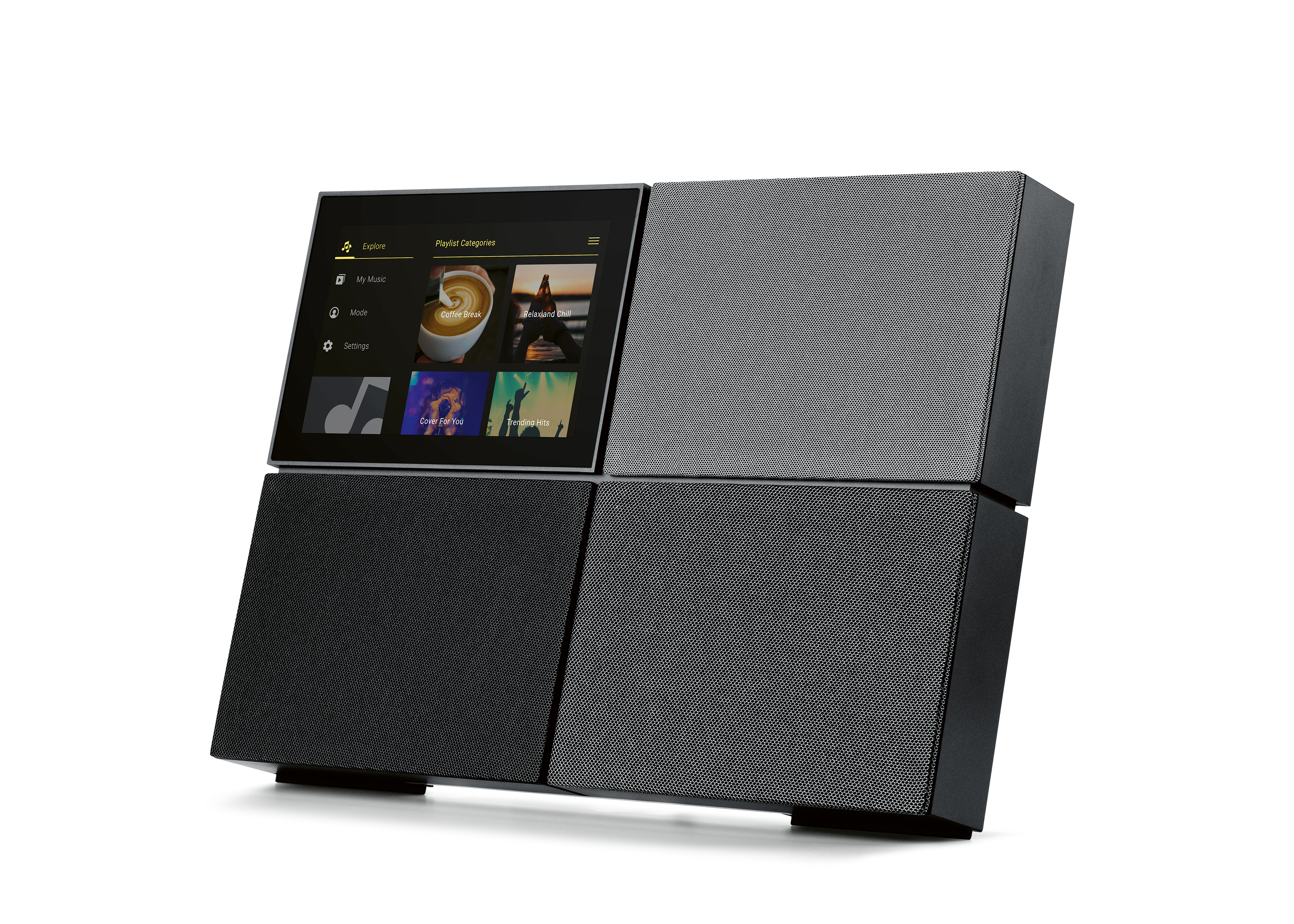 2020 red dot product design award，UYAS Play，speaker，wifi，Touch screen，