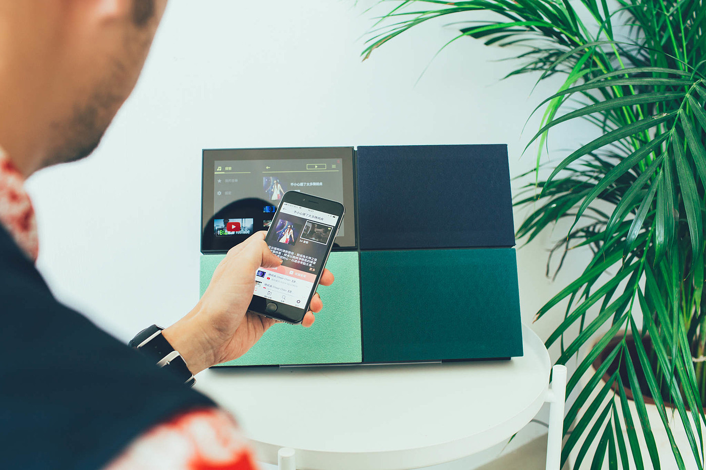 2020 red dot product design award，UYAS Play，speaker，wifi，Touch screen，