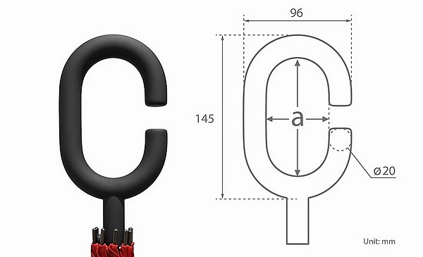 Umbrella，convenient，Creative design，product design，Simplicity，