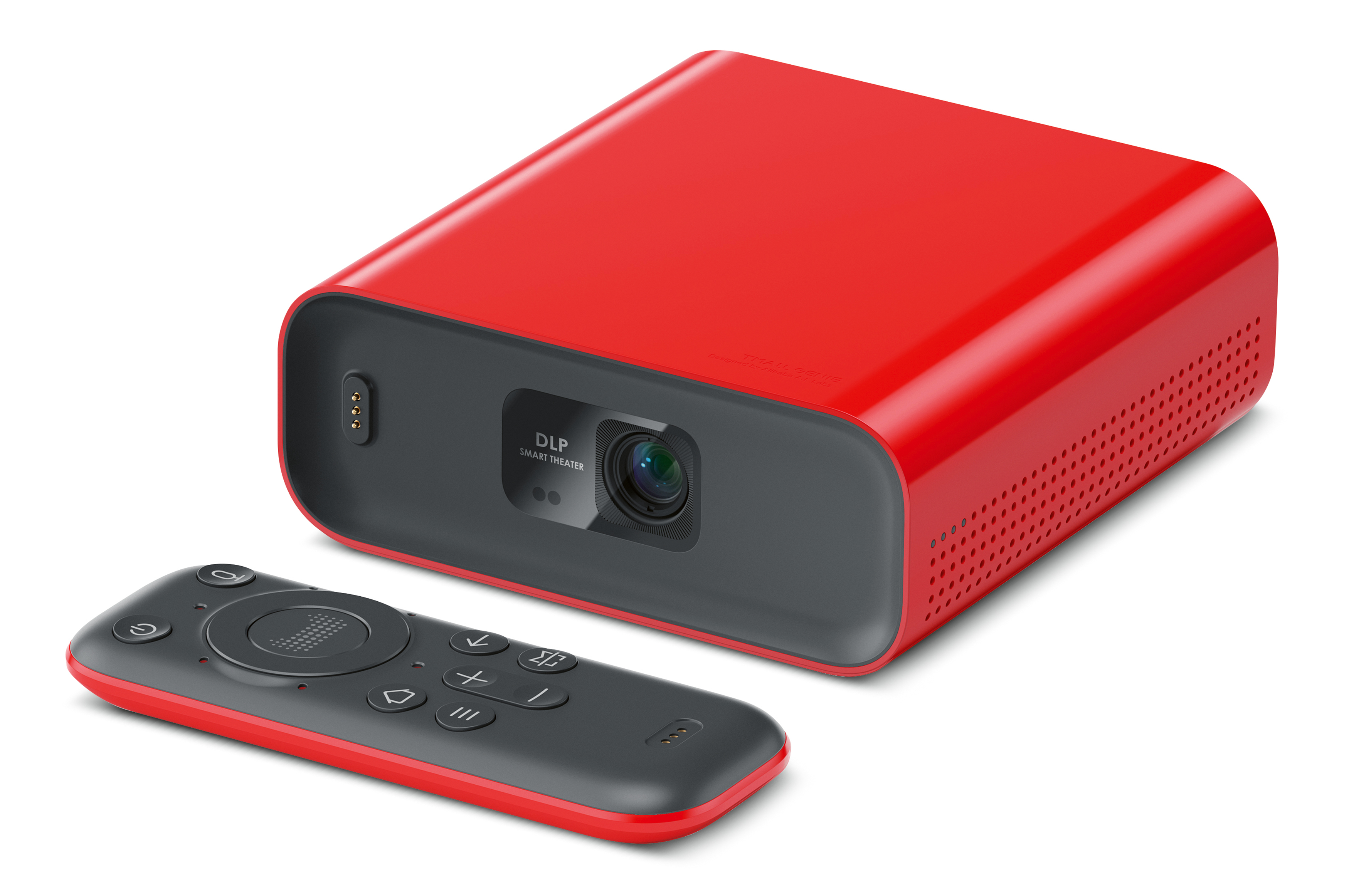 2020 red dot product design award，Tmall Genie TG_V1_W，Projector，Portable，intelligence，Support voice，Tmall Elf，