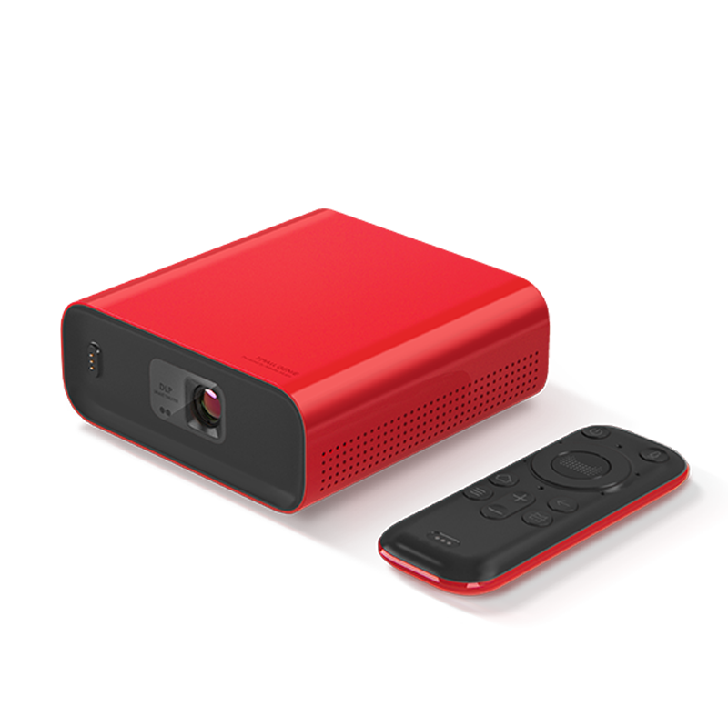 2020 red dot product design award，Tmall Genie TG_V1_W，Projector，Portable，intelligence，Support voice，Tmall Elf，