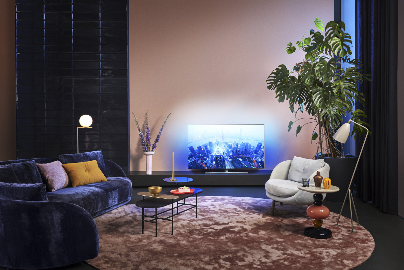 2020 red dot product design award，television，Philips，Philips 855 OLED TV，