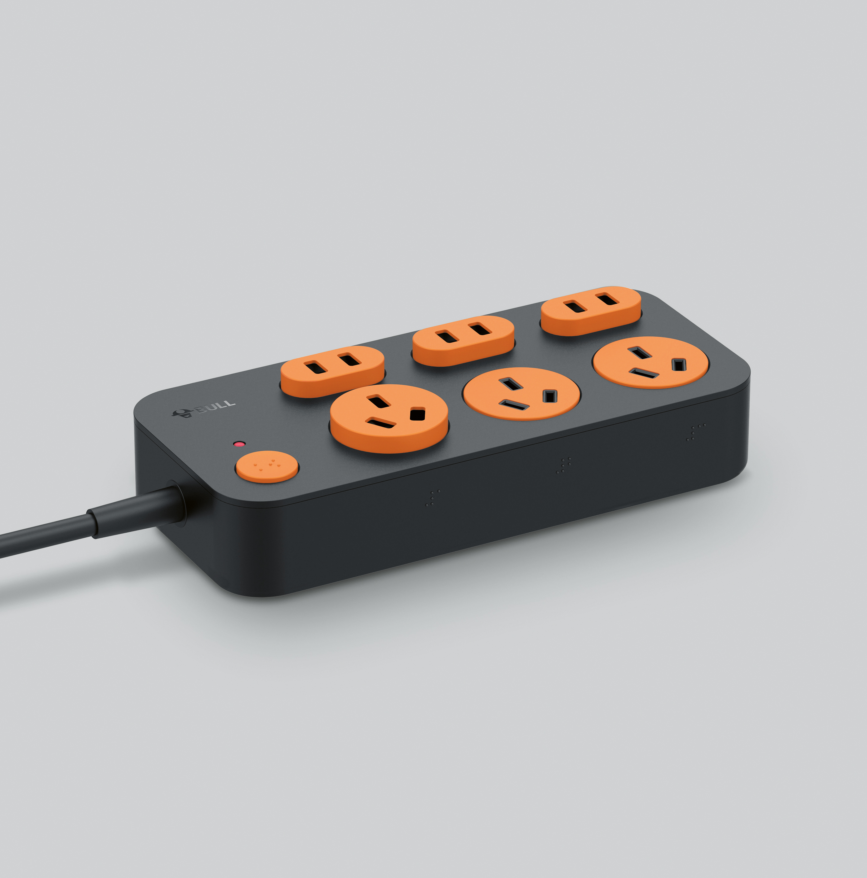 2020 red dot product design award，Bull socket，aged，People with dyskinesia，Wireless switch，Braille logo，patch board，