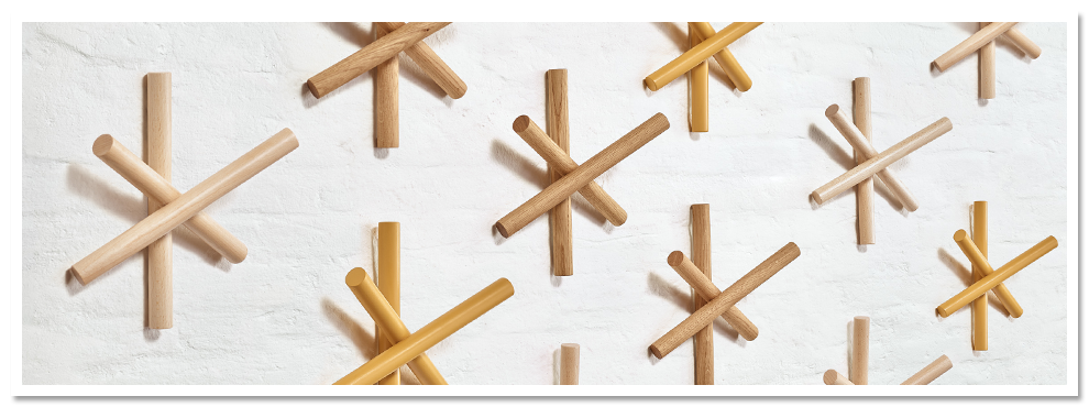 Coat hook，High quality sawdust，2020 red dot product design award，It can be used alone or in combination，