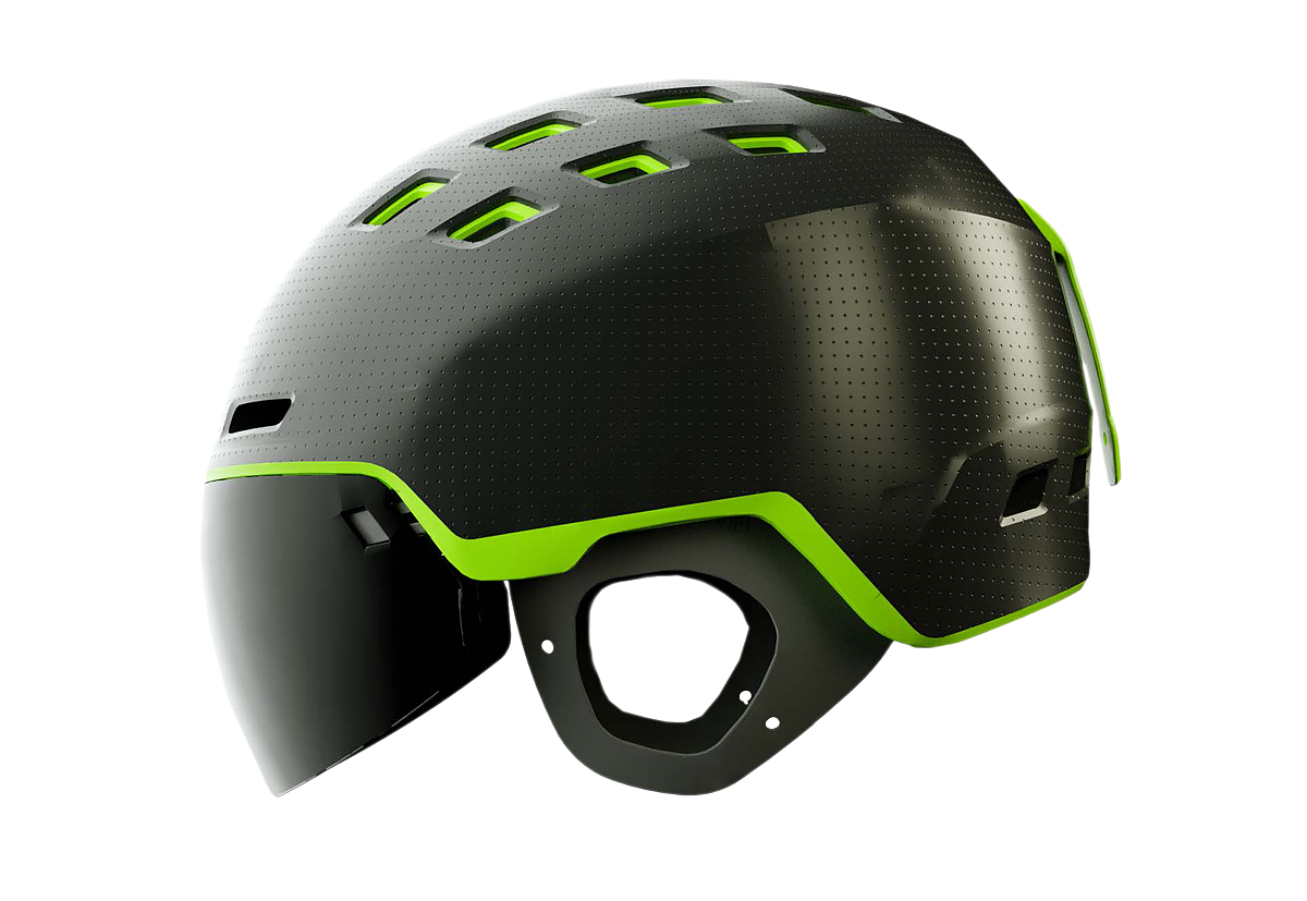 2020 red dot product design award，Sports helmet，Snow mirror and sunshade helmet，Double glass，Windproof and waterproof mirror，