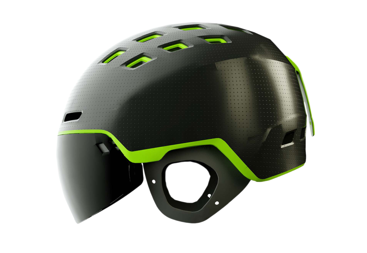 2020 red dot product design award，Sports helmet，Snow mirror and sunshade helmet，Double glass，Windproof and waterproof mirror，