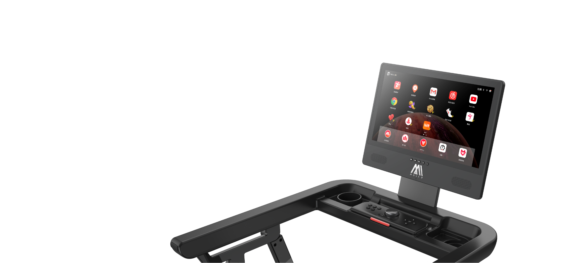 2020 red dot product design award，Treadmill，Fitness Equipment，Modular construction，HD touch screen，