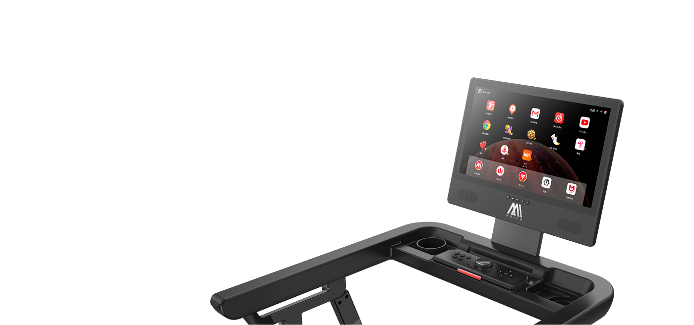 2020 red dot product design award，Treadmill，Fitness Equipment，Modular construction，HD touch screen，