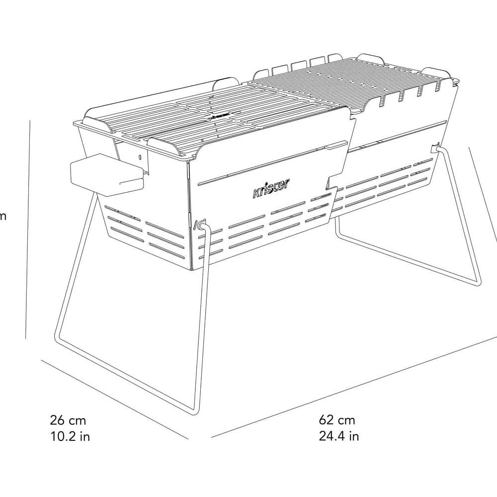 2020 red dot product design award，Made in Germany，durable，Barbecue rack，