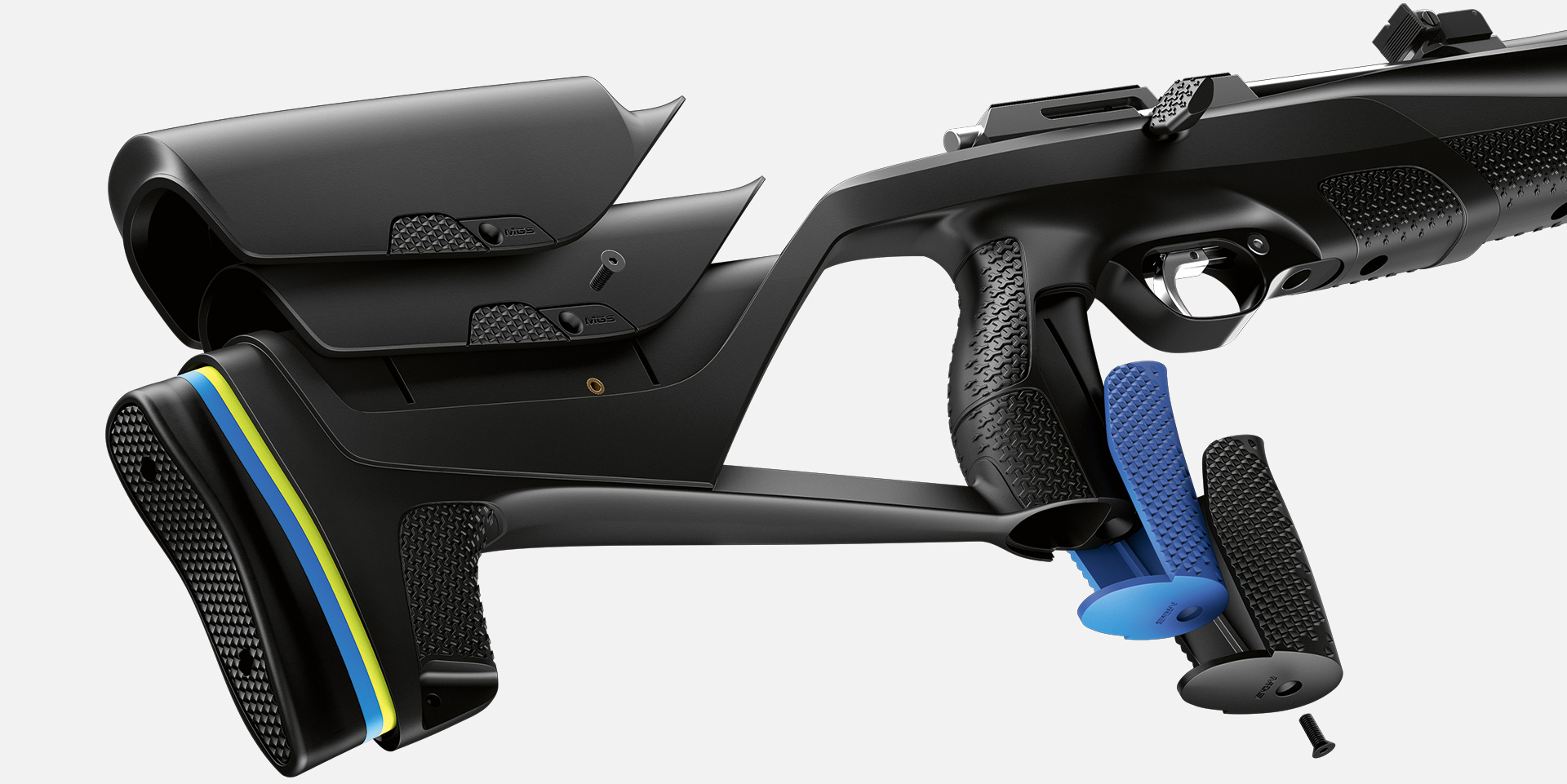 2020 red dot product design award，Air gun，Streamlined design，Silencer，