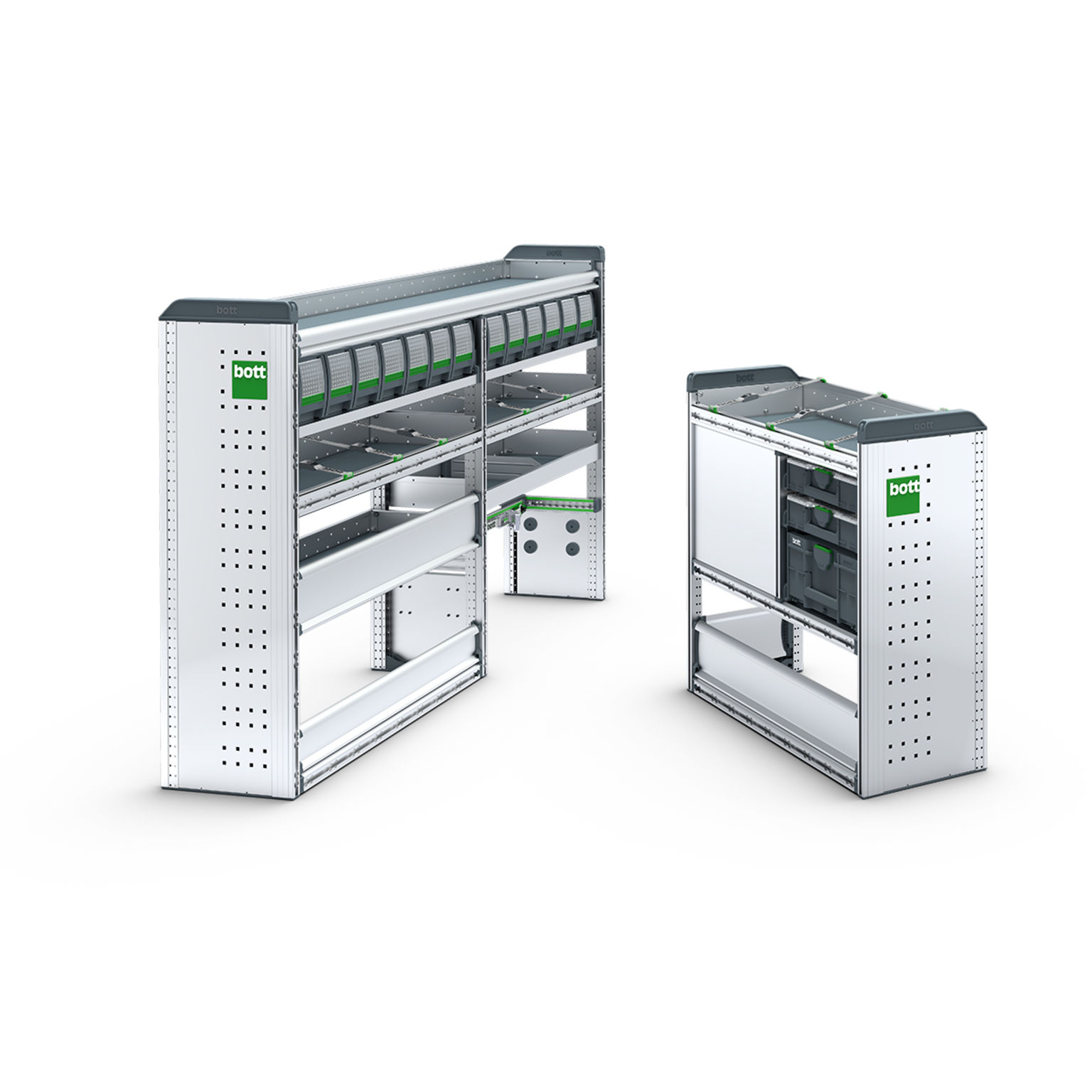 2020 red dot product design award，various bottes3，Van shelf，Ultralight，Truck rack，Aluminium，goods shelves，