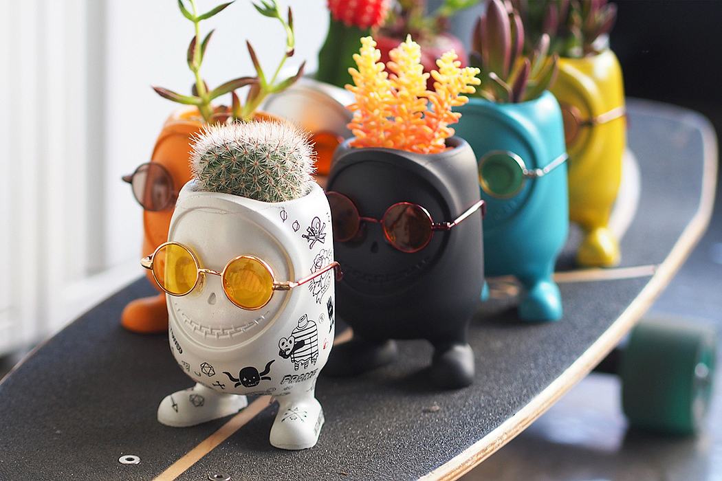 product design，industrial design，Flowerpot，originality，lovely，