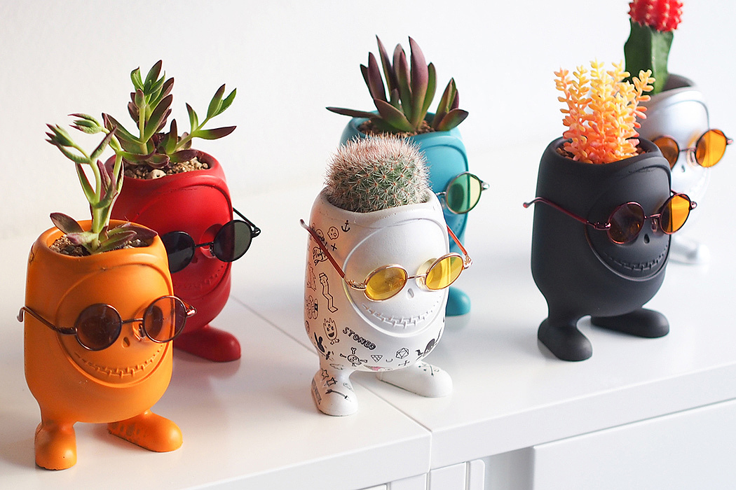 product design，industrial design，Flowerpot，originality，lovely，