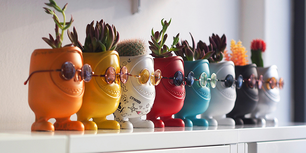 product design，industrial design，Flowerpot，originality，lovely，