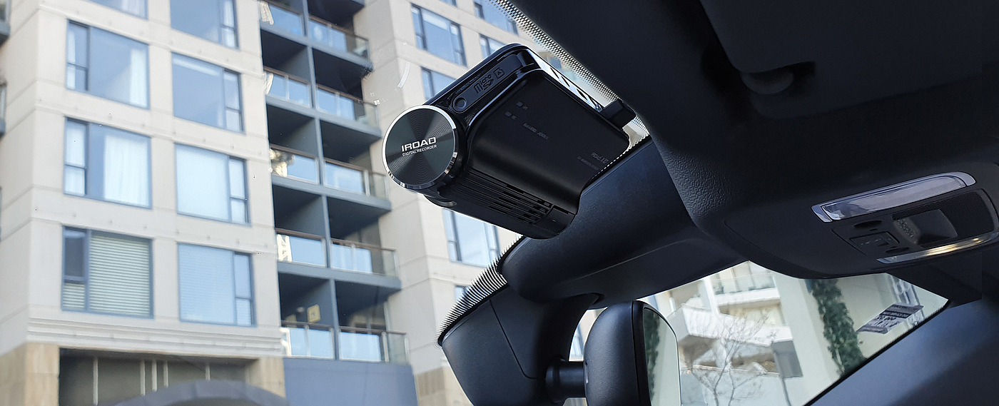 2020 red dot product design award，IROAD X10，tachograph，Driving recorder，Matte black，X-vision，wifi，