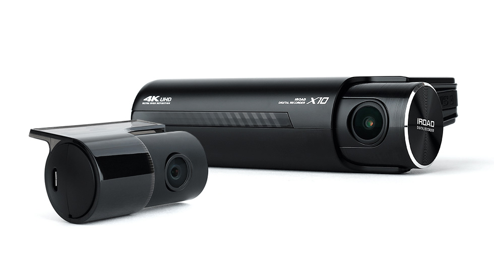 2020 red dot product design award，IROAD X10，tachograph，Driving recorder，Matte black，X-vision，wifi，