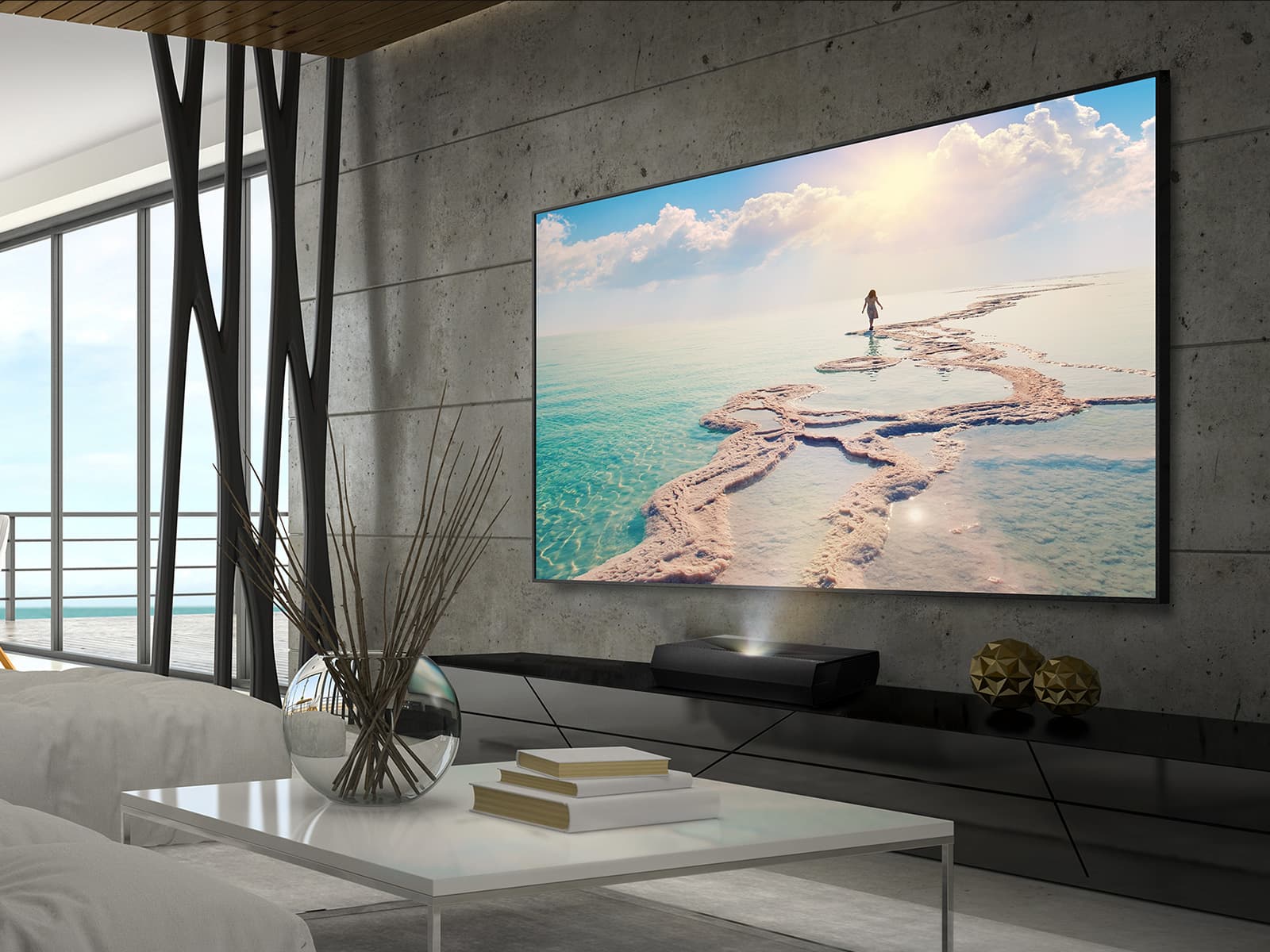 2020 red dot product design award，P1，Projector，Projector，speaker，