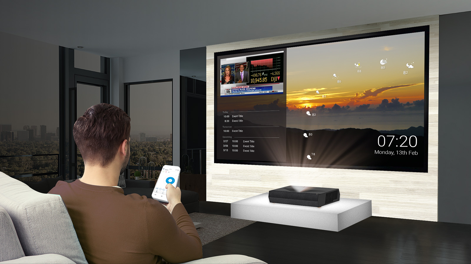 2020 red dot product design award，P1，Projector，Projector，speaker，