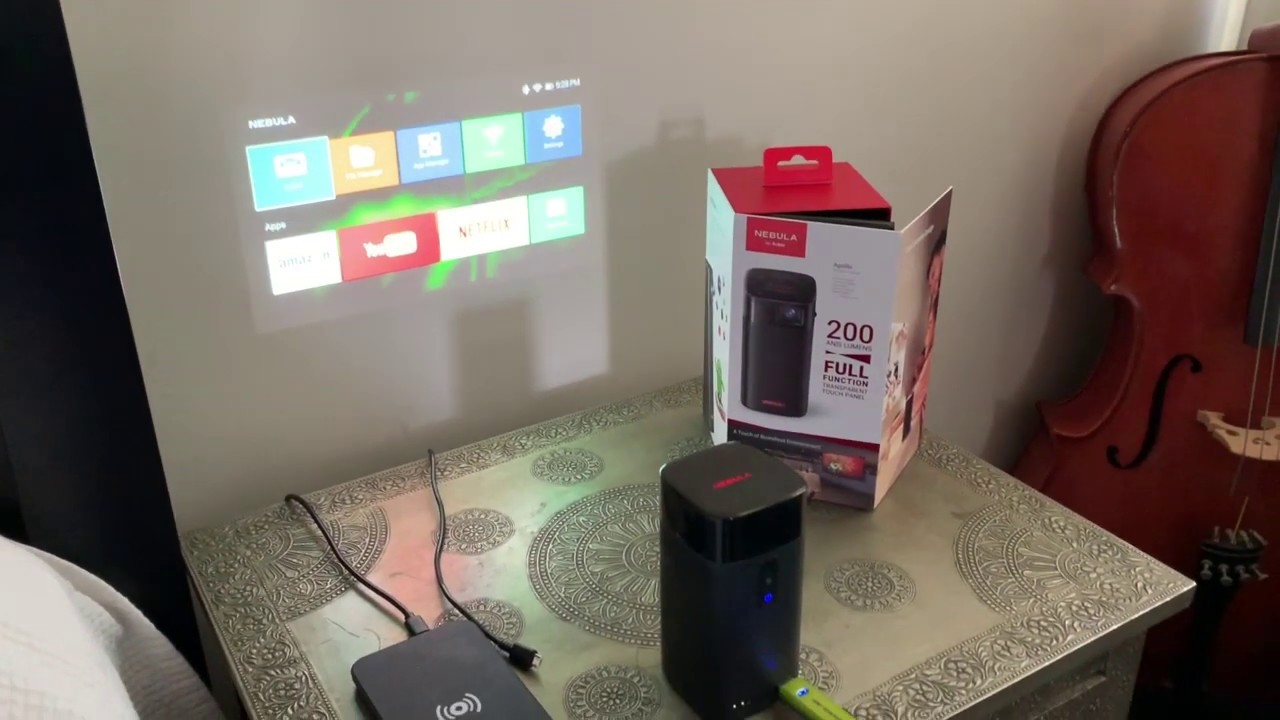 2020 red dot product design award，Nebula Apollo，Projector，speaker，Bluetooth，