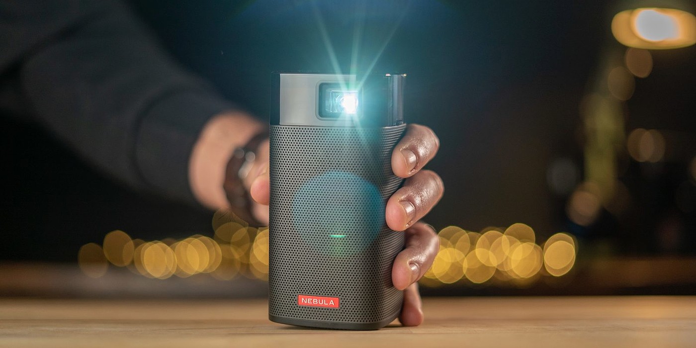 2020 red dot product design award，Nebula Apollo，Projector，speaker，Bluetooth，