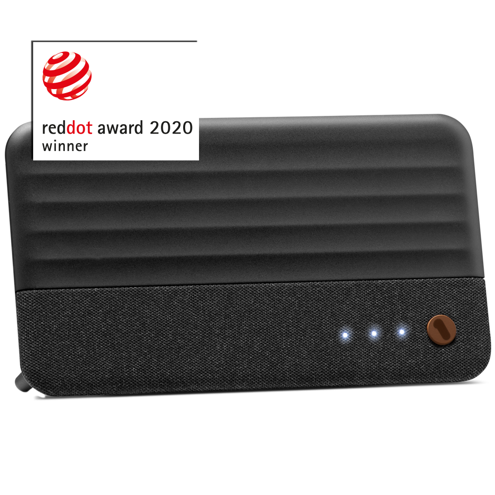 2020 red dot product design award，SV9482，Fabric system，black，TV antenna，indoor，