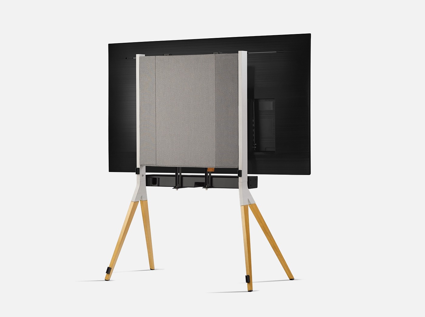 2020 red dot product design award，falcon，TV stand，Aluminum and wood，