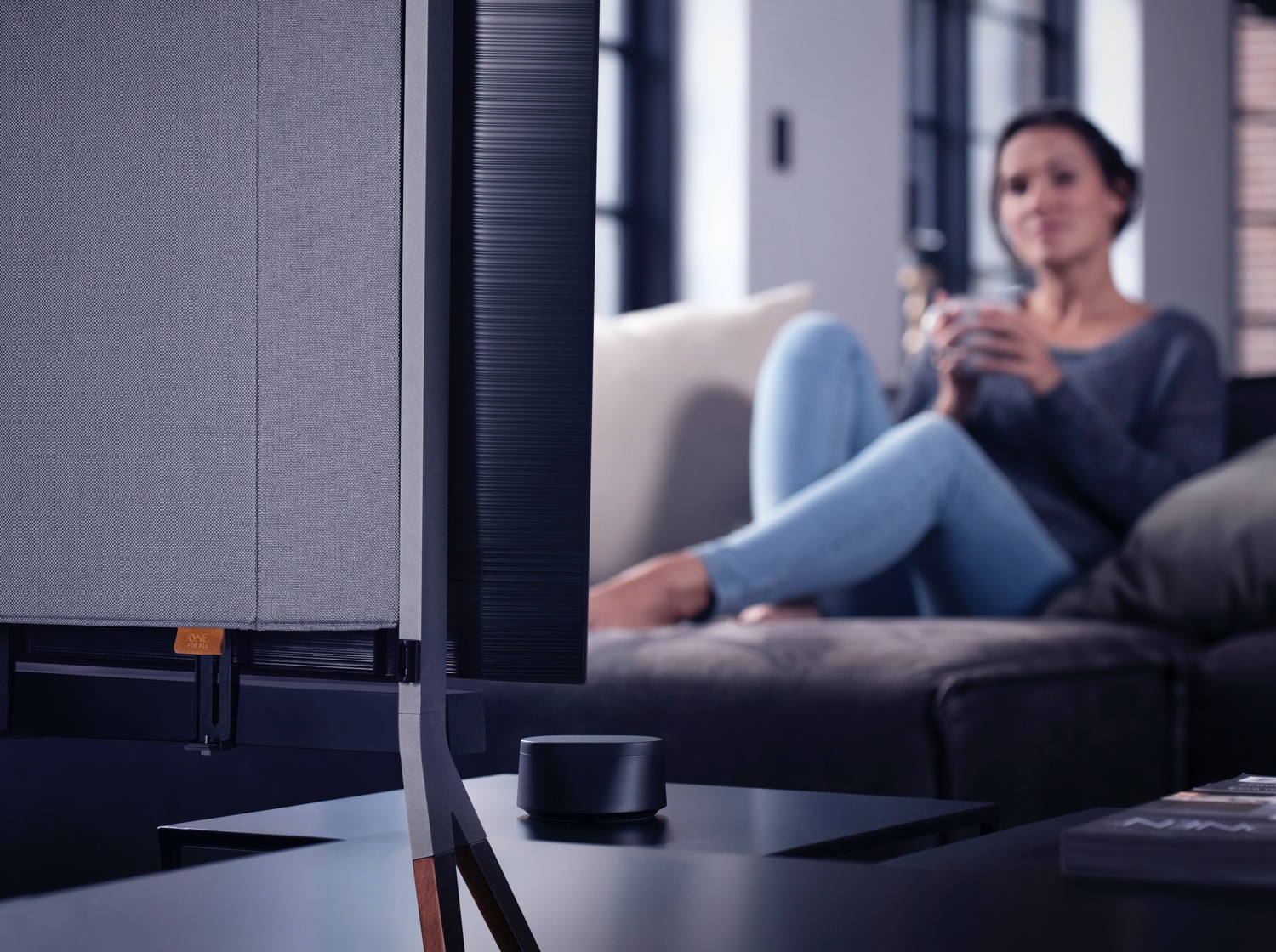 2020 red dot product design award，falcon，TV stand，Aluminum and wood，